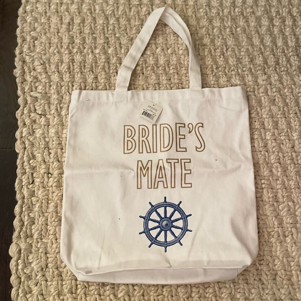 Bride’s Mate cloth tote bag brand new with tags